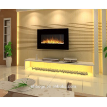 standard good quality home electric imitation fireplace no heat with crushed glass